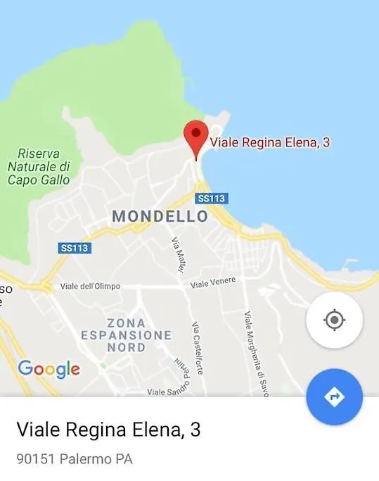 Villa Marea Mondello Palermo